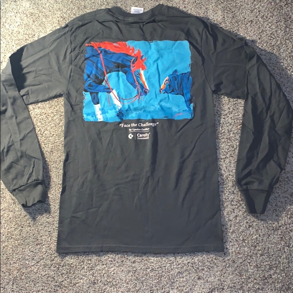 Grey charity long Sleeve